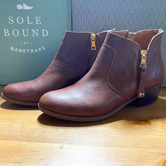 BareTraps Shoes - Sole Bound by Baretraps Uriel Ankle Booties